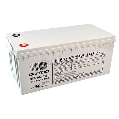 Outdo 200Ah 12V Solar Deep Cycle Gel Battery – OT200-12(GEL)