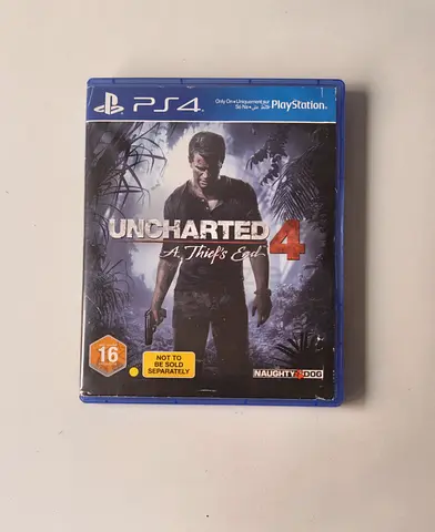 Uncharted 4: A Thiefs End (PS4) - Original Disc, Good Condition