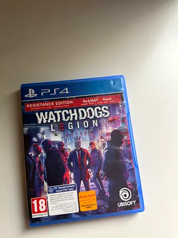 Ps4 cd watch dogs leigon resistance edition