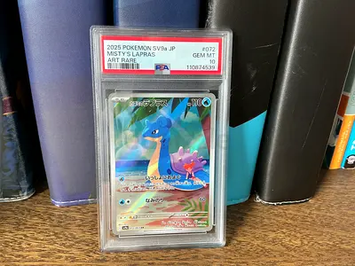 Pokémon Mistys Lapras PSA 10 SV9a JP Art Rare