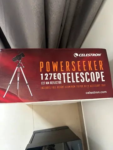 Celestron PowerSeeker 127EQ Telescope - Boxed (127mm Reflector)