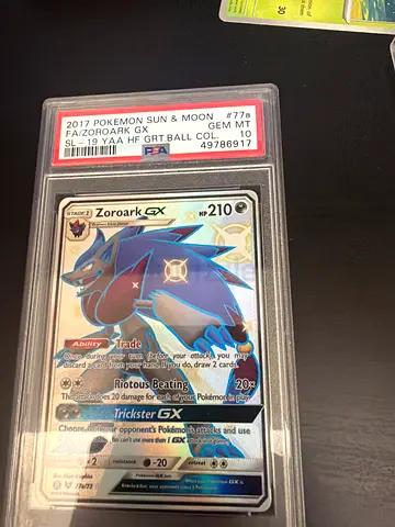 PSA 10 - Zoroark GX shiny