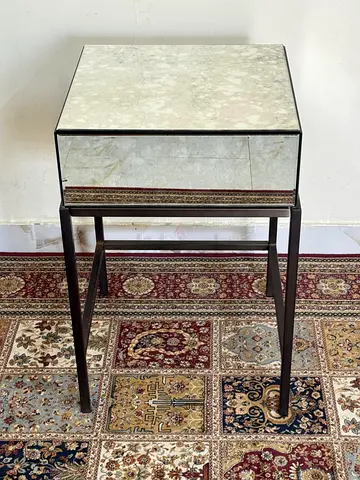 West Elm Foxed Mirror Nightstand