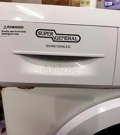 SUPER GENERAL WASHING MACHINE – 6KG WORKING CONDITION