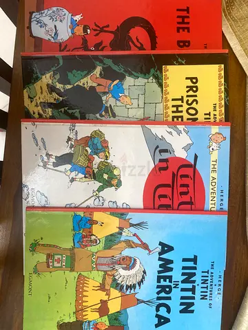Tintin comic book collection — The Adventures of Tintin (multiple volumes)