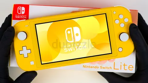 Yellow Nintendo Switch Lite brand new