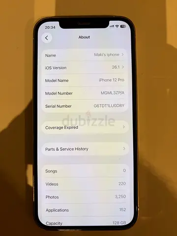 iPhone 12 Pro 128GB - Perfect Working Condition