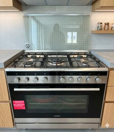 Siemens latest model full gass 5 burner full heavy duety and full safety cooker 90x60 stove