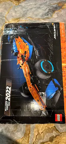 LEGO Technic McLaren Formula 1 Car 2022 Set (Box Only / Used)