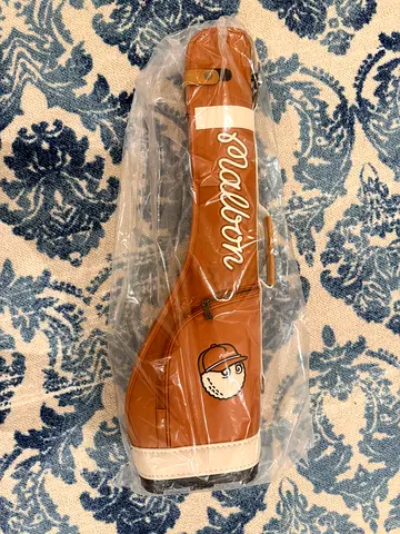 Malbon leather golf bag (new, in plastic, for driving range)
