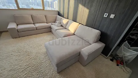 Ikea kivik u shape sofa
