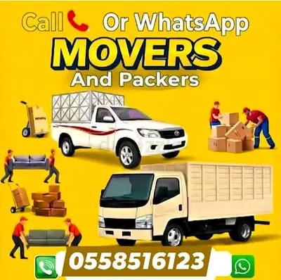 Movers pick up available 1 Ton and 3 Ton in international city