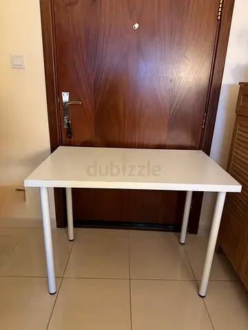 White wooden table for sale