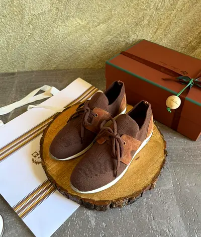 Loro Piana 360 LP Lady Flexy Walk Sneakers.