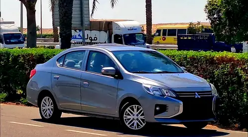 2023 Mitsubishi Attrage GLX Top Line - GCC Specs - Like New!