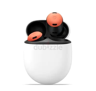 Google Pixel Buds Pro True Wireless Earbuds Coral/White