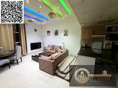 Fully Furnished 1BHK | City Tower | 2 Washrooms | Parking | 32K