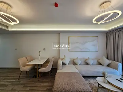 Laya Mansion JVC | Fully Furnished 1BHK With Maid’s Room | Ready to Move In | Spacious Balcony