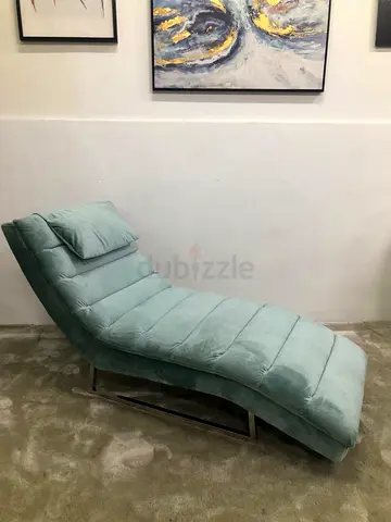 Felix velvet chaise sofa