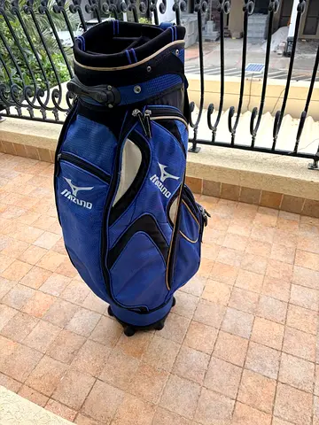 Mizuno Stand/Cart Golf Bag - Blue, Good Condition