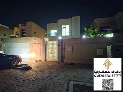 فيلا للإيجار في الزاهية عجمان تصميم مودرن فاخر بسعر لقطة مع حوش كبير وباركن مسقوف بنظام تحكم موقع مميز للعائلات