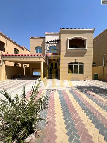 Residential/commercial villa for sale in Al Muwaihat 1, behind Nesto. Area: 5000 sq ft | Large yard | Price includes electricity, water, and air condi