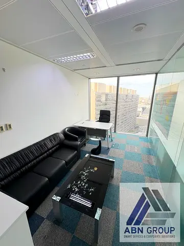 Strategic Prime Location in BurJuman | All Bills Included | Manager Cabin + 5 Seating | Elegant Furnished Office