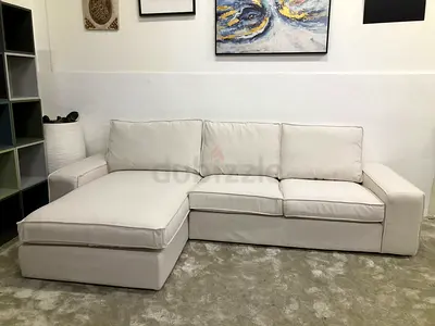 IKEA 4 seater L shape sofa chaise