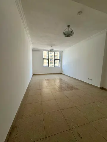 The most luxurious and elegant apartment for rent in Al Khan, Sharjah. Two master bedrooms, a spacious living room, and a maid's room. Prime location