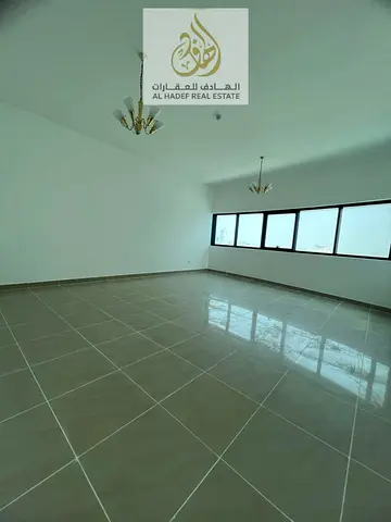 Annual Rental Apartment in Sharjah Mamzar Al Taawun One Bedroom Hall 2 Bathrooms Prime Location Dubai Exit Sea View Free Parking Gym Swimming Pool Ten
