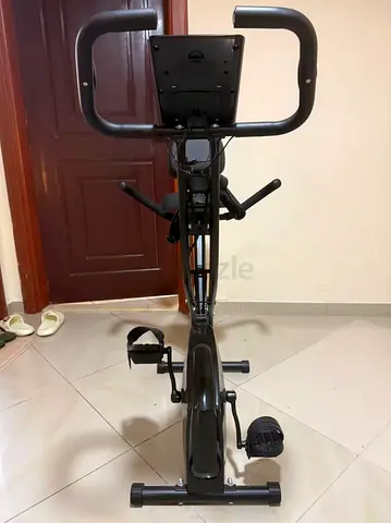 Used Upright Exercise Bike with LCD Console - Good Condition