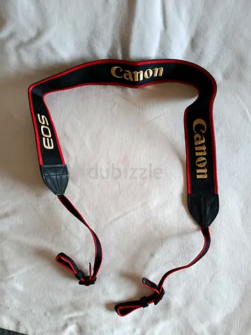 Canon EOS Gold Embroidery Logo Strap