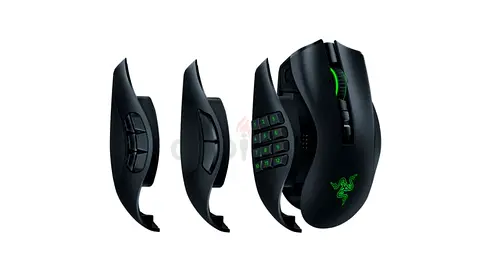 Razer Naga Pro Modular Bluetooth Wireless RGB Gaming Mouse