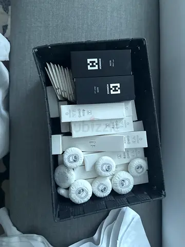 Bulk toiletries: soaps, shampoos and amenities (unused) I got what you want just tell me