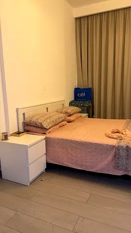 IKEA BED WITH 2 SIDE TABLES