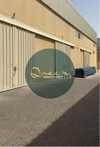 Warehouse for Rent in Umm Al Thaoub, Umm Al Quwain | 2,450 SQFT with High Ceiling and 25 kV Power