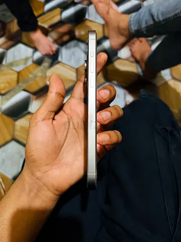 iPhone 15 Pro max (Silver) - Good Working Condition battery 86% With full box