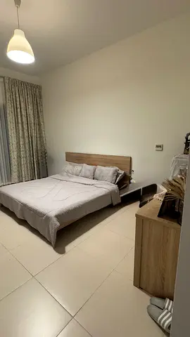 Minimal Double Bed Frame with matrices only