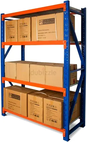 Medium and heavy Duty Industrial Pallet Racking Shelving Unit - 3 Tier Metal Storage Rack