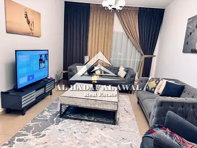 شقة غرفتين وصالة مفروشة بالكامل الايجار شهري