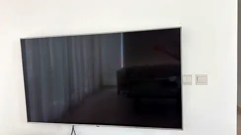 LG 65” TV and Samsung Sound Bar