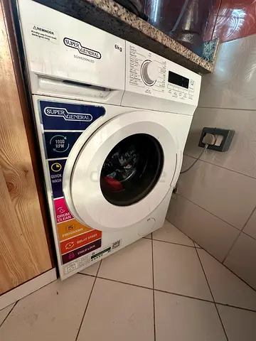 Used front-load washing machine in good working condition