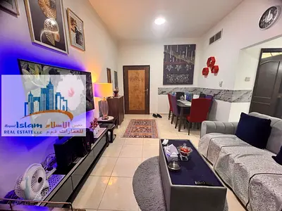 🔥 شقة غرفتين وصالة مفروشة فاخرة | فرش جديد | إيجار شهري شامل الفواتير | الراشدية 2 🔥