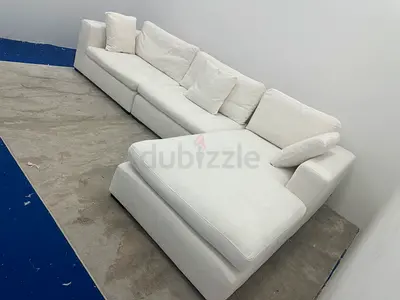 Almost brand new marina home lshape sofa