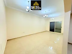COVERED PARKING FREE 6 PAYMENTS LAVISH AND SPACIOUS ONE BHK WITH BALCONY WITH BUILT IN WARDROBES EAS