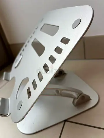 Adjustable Aluminum Laptop Stand - Foldable, Ventilated