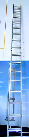 Aluminium Extension Ladder - Tall, Lightweight, Good Condition