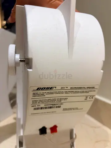 Bose 251 White Wall in/our door ceiling Speaker and RX-V385 5.1-Channel 4K Ultra HD AV Receiver with