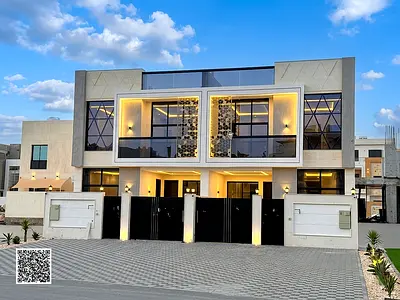 Townhouse for sale in Ajman | Al Yasmin area | 5 bedrooms, majlis and hall | Freehold ownership for all nationalities | Price includes registration fe
