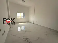 Largest one-bedroom apartment for annual rent in Ajman, Al Muwaihat 3 area. New building, first occu